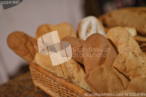 Image of buffet food