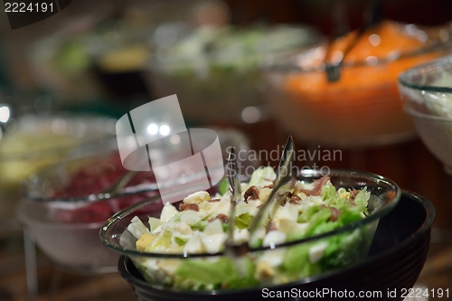 Image of buffet food