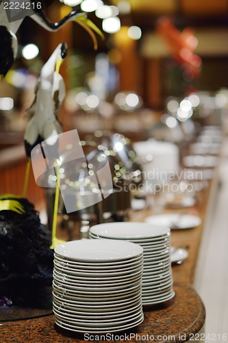 Image of buffet food