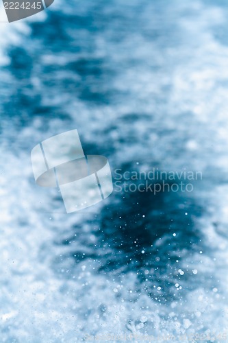 Image of the tropical sea with blue water, Maldives