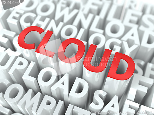 Image of Cloud Technology Concept.