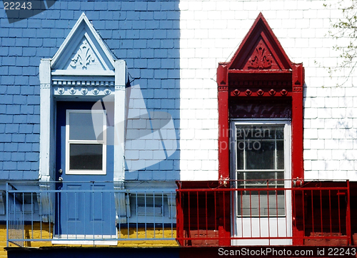 Image of Colorful doors