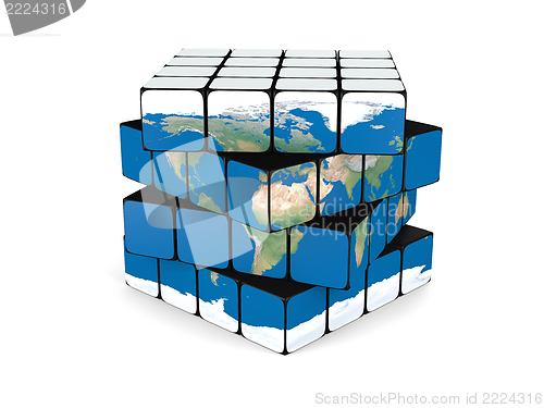 Image of Earth cube