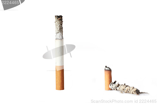 Image of two cigarettes 