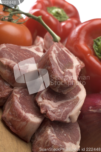 Image of rib lamb chops