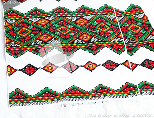 Image of Ethnic Ukrainian Embroidery