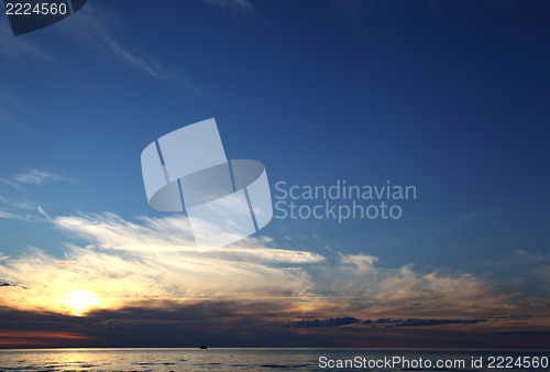 Image of sunset 