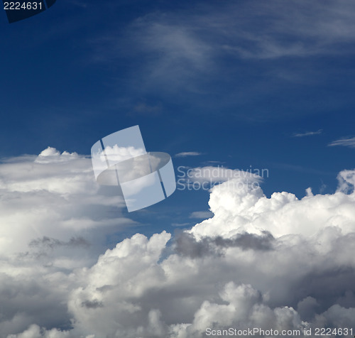 Image of blue sky