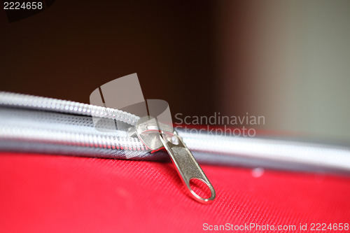 Image of red zipper