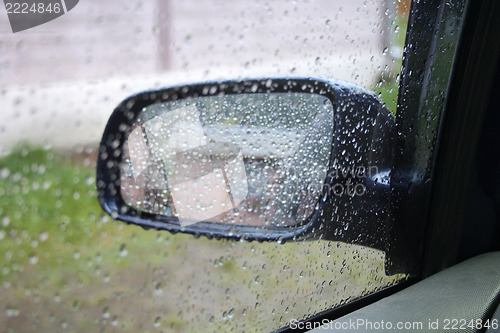 Image of mirror rain