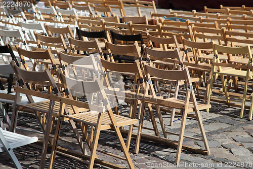 Image of  wooden chairs