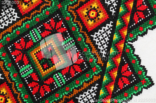 Image of Ethnic Ukrainian Embroidery