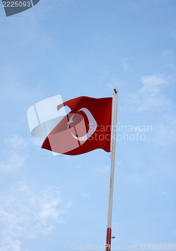 Image of Turkish flag 