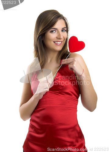 Image of Valentine woman