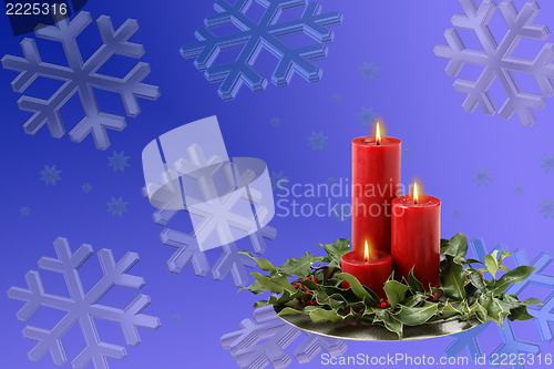 Image of Christmas composition