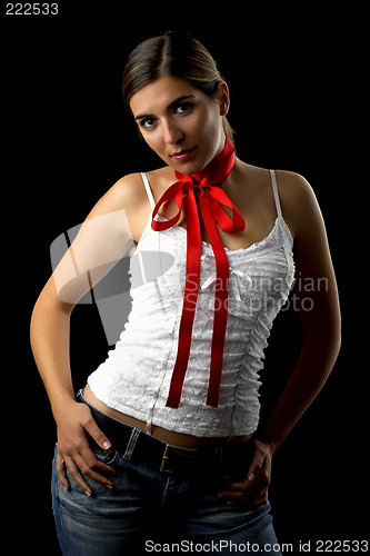 Image of Valentine woman