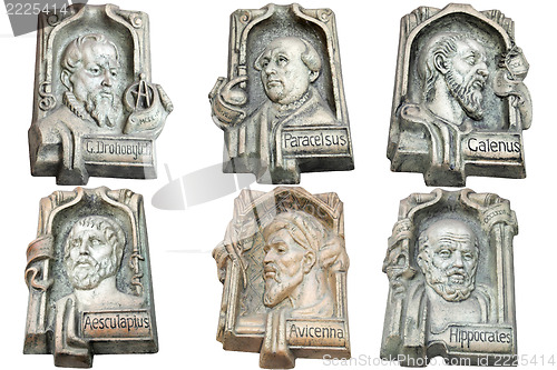 Image of marble monuments 