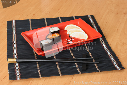 Image of sushi sticks