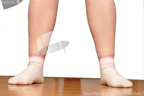 Image of female feet