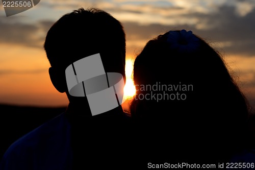 Image of Love sunset