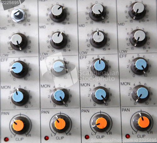 Image of music mixer