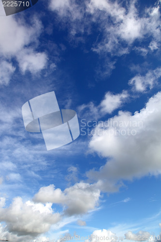 Image of blue sky