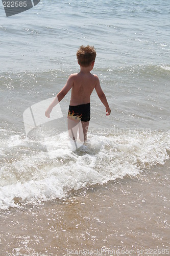 Image of Boy on the beach