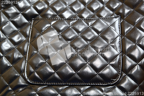 Image of black leather