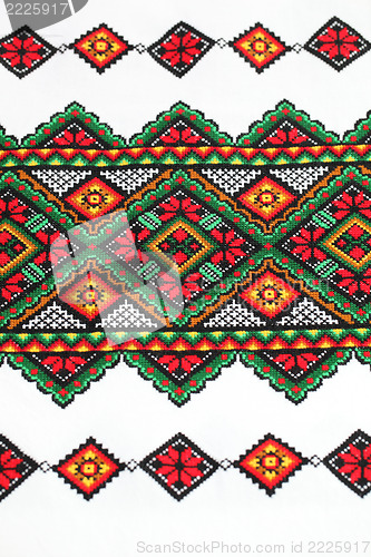 Image of Ethnic Ukrainian Embroidery