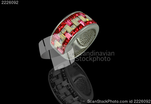 Image of platinum ring 
