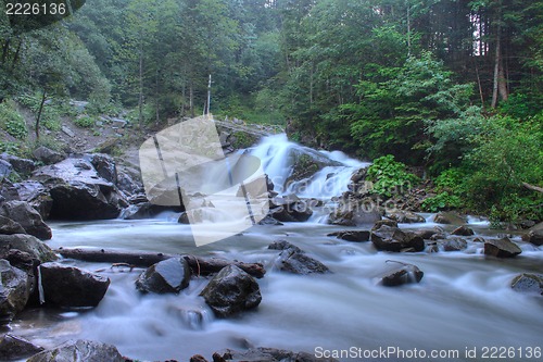 Image of mountain river