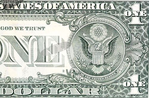 Image of one dollar bill