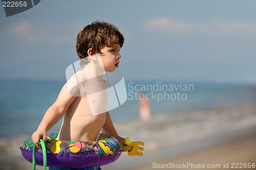 Image of Boy on the beach