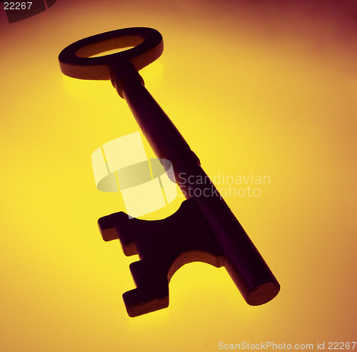 Image of Abstract of a house key