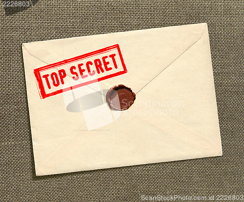 Image of top secret envelope