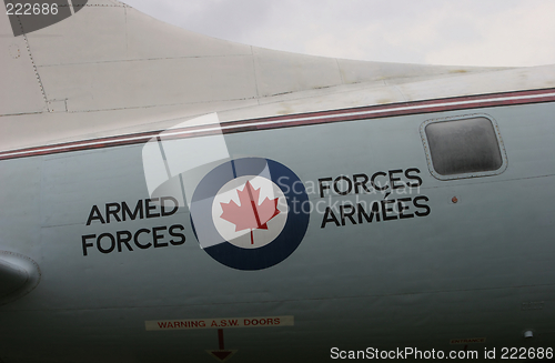 Image of Close-up of an aircraft