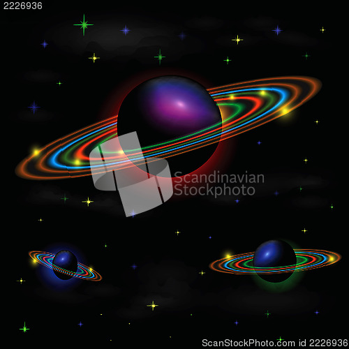 Image of space background