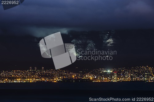 Image of Cape Town By Night, Western Cape.