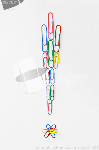 Image of Paper Clip Exclamation