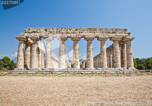 Image of Paestum temple - Italy