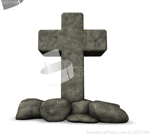 Image of stone cross