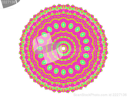 Image of Abstract radial pattern