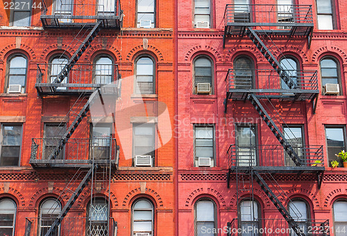 Image of The detail of New York buildings