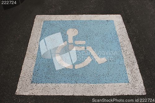 Image of Wheelchair access sign