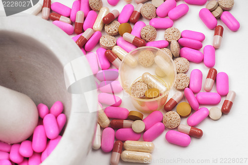 Image of Pink drugs (tablets)