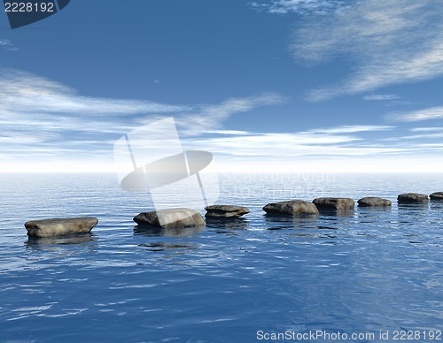 Image of stones path