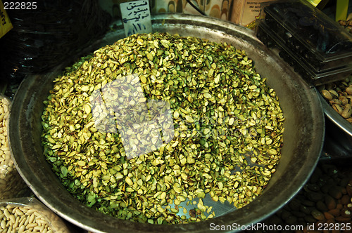 Image of pistachios on a plate