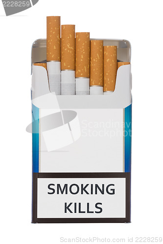 Image of Pack of smoking kills cigarettes