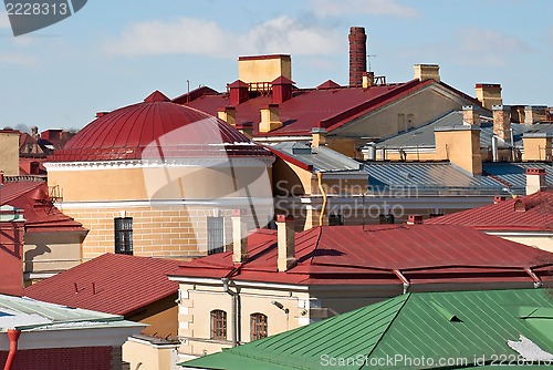 Image of City rooftops.