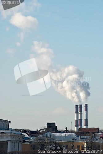 Image of Smog and sky.